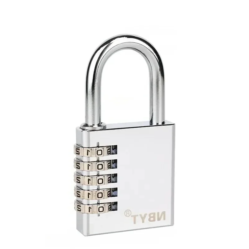 B-M Outdoor Portable Waterproof and Rust Proof Stainless Steel Lock Head Anti-theft Copper Password Padlock