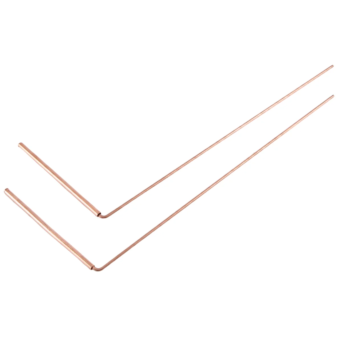 Copper Dowsing Rod Pure Copper 2PCS Divining Rods - for Divining Water, Treasure(A)