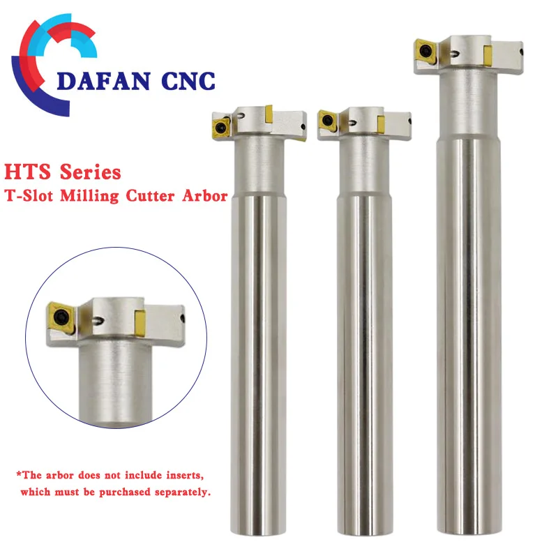 T-slot milling cutter shank machining center groove HTS side milling cutter thickness T trapezoidal milling cutter shank