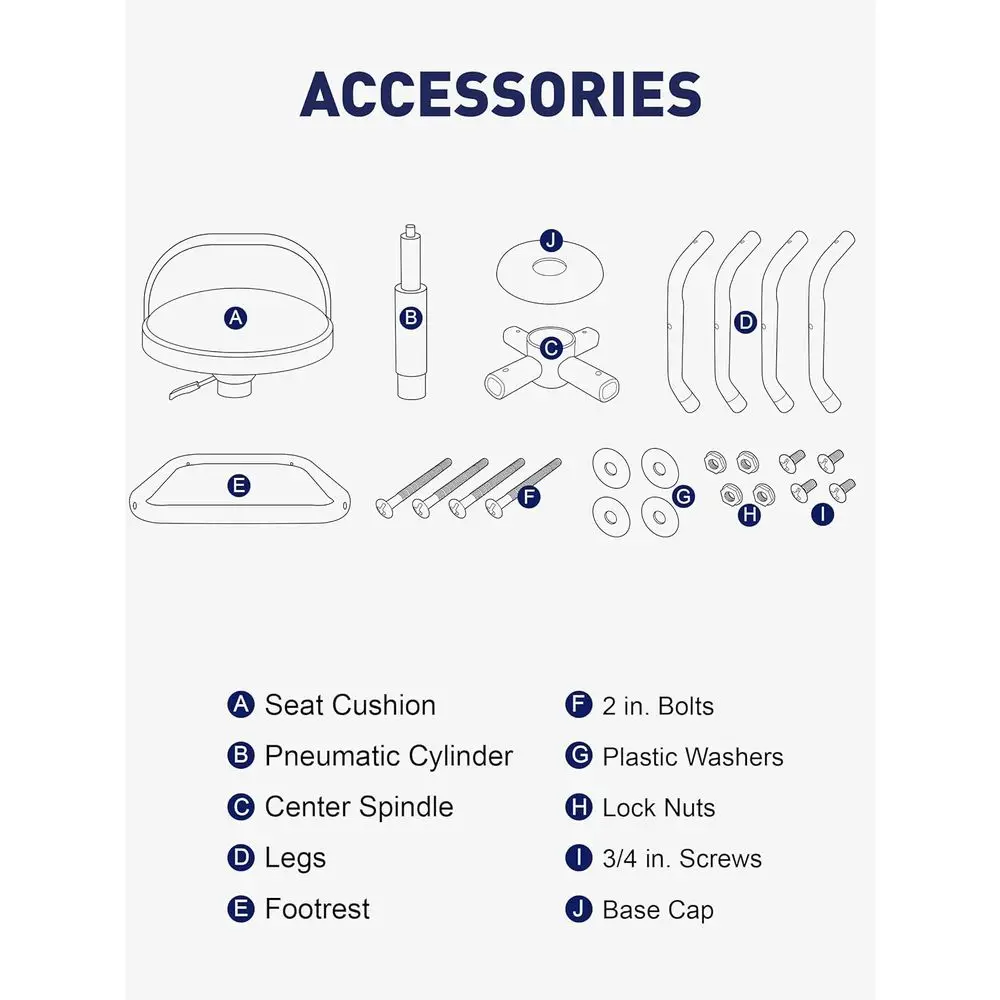 Adjustable Swivel Bar Stools for Kitchen Counter, Work Bench Stool with Back Support, Black (330lb Capacity)