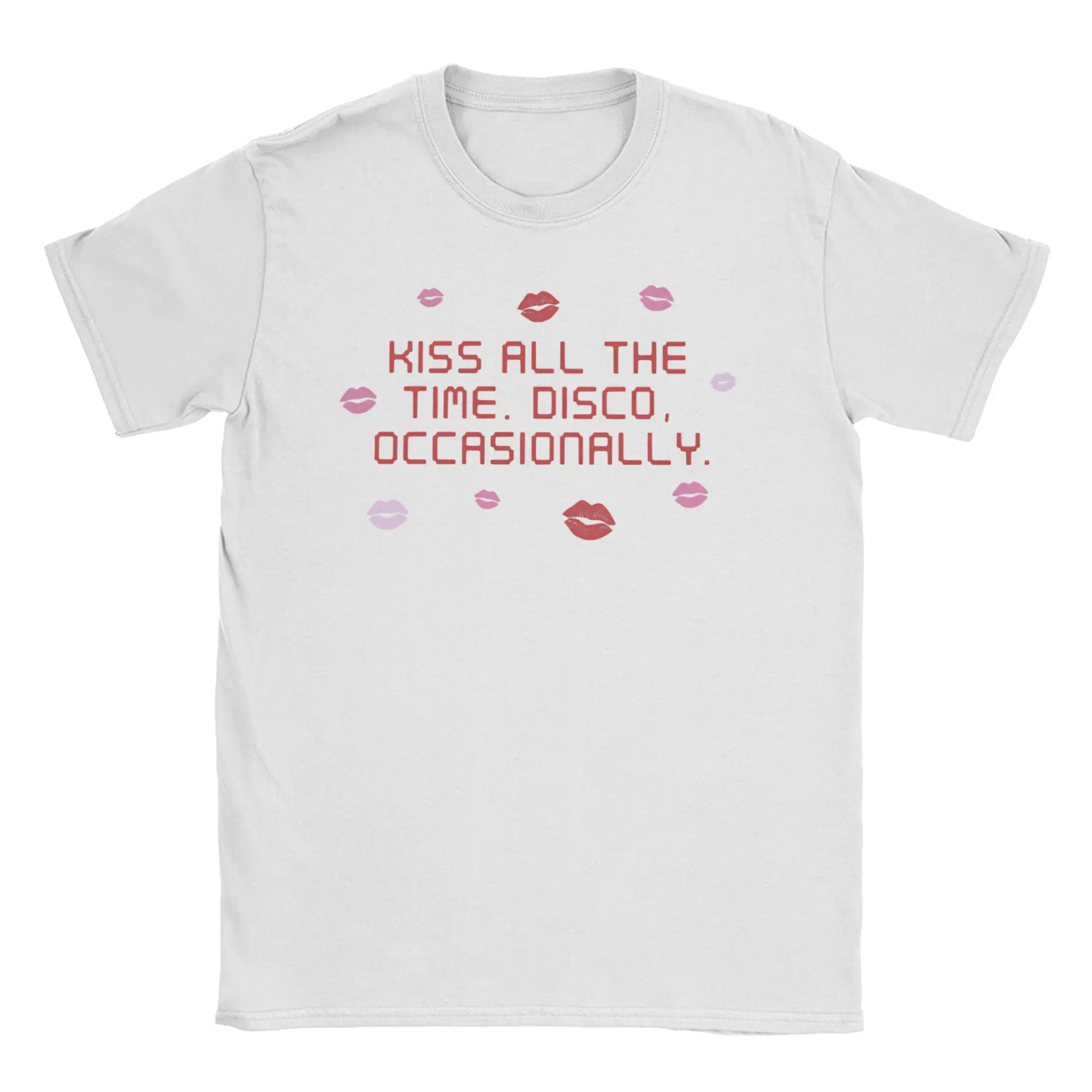 2026 Kiss All The Time Disco Occasionally Harrys T-Shirt for Men Women Styles 100% Cotton Tees T Shirts Graphic Printed Clothes