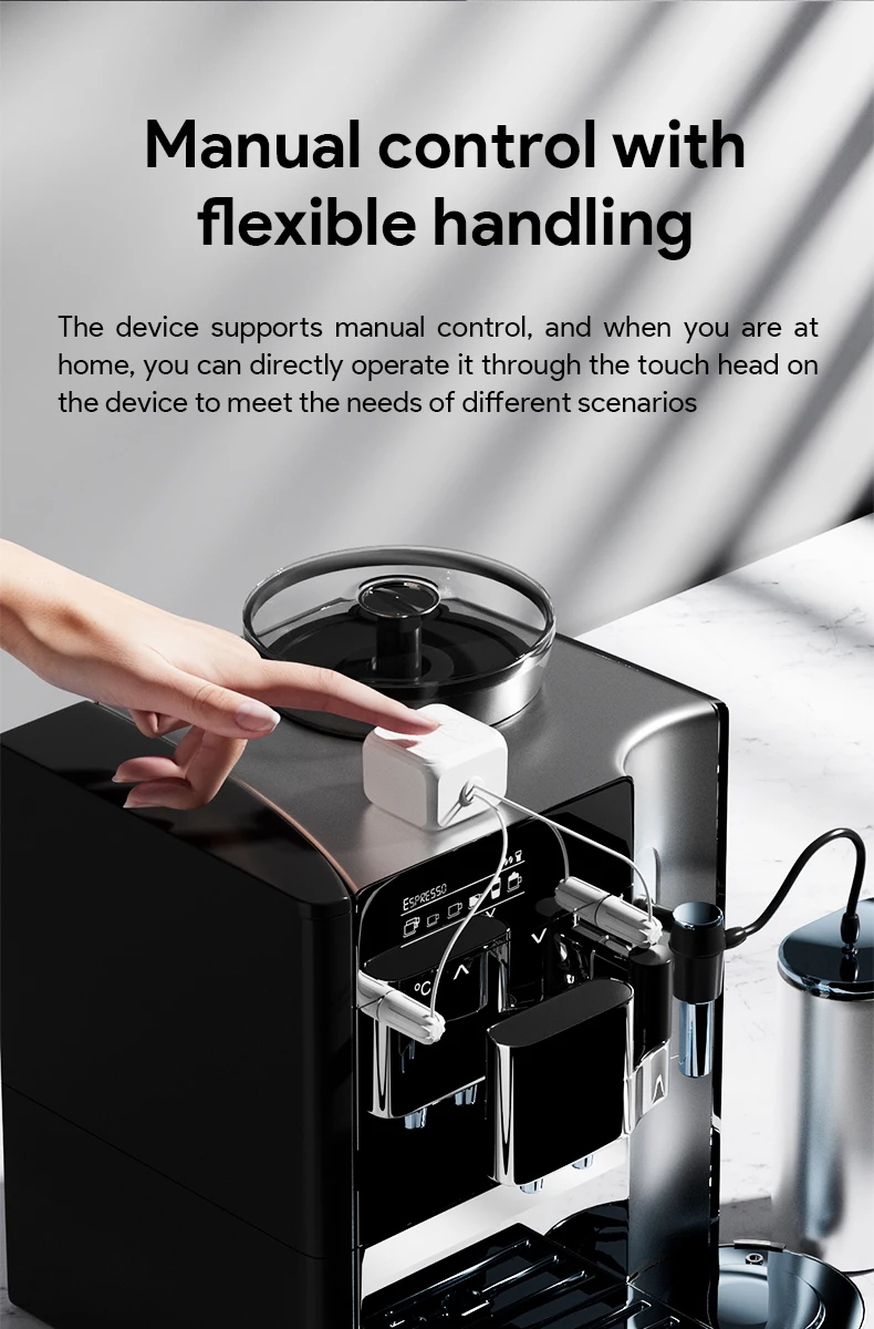 Kabelloser BLE-Touch-Schalter Fingerbot-Roboter für Touchscreens, kompatibel mit Tuya Smart Life, Fernbedienung, Alexa, Google Home Sprachassistent – Detail 3
