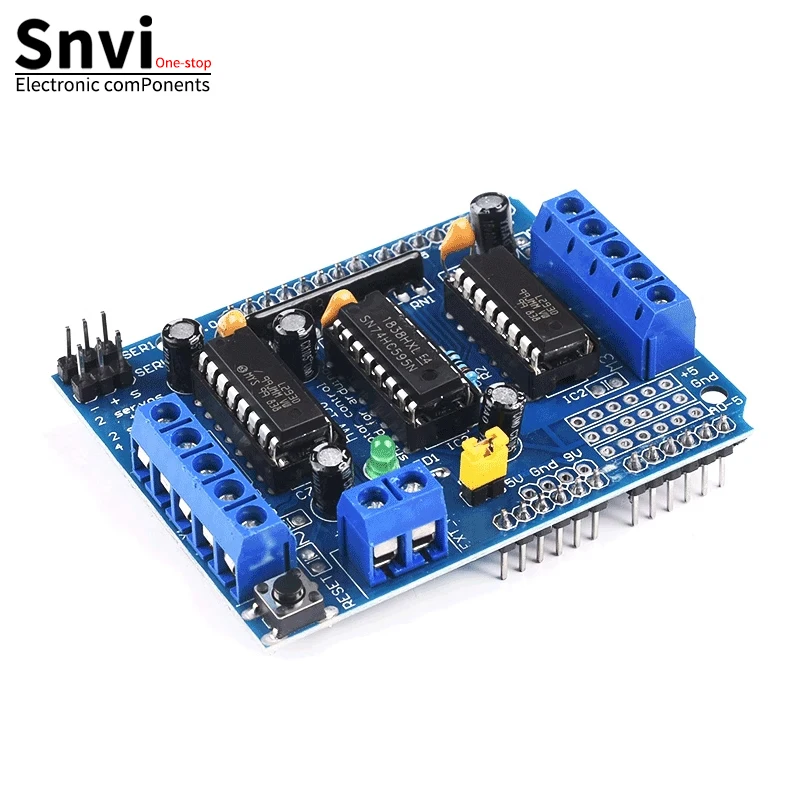 1pcs Mini 4CH 4 Channel Motor Drive Driver Shield L293 L293D Expansion Board Module