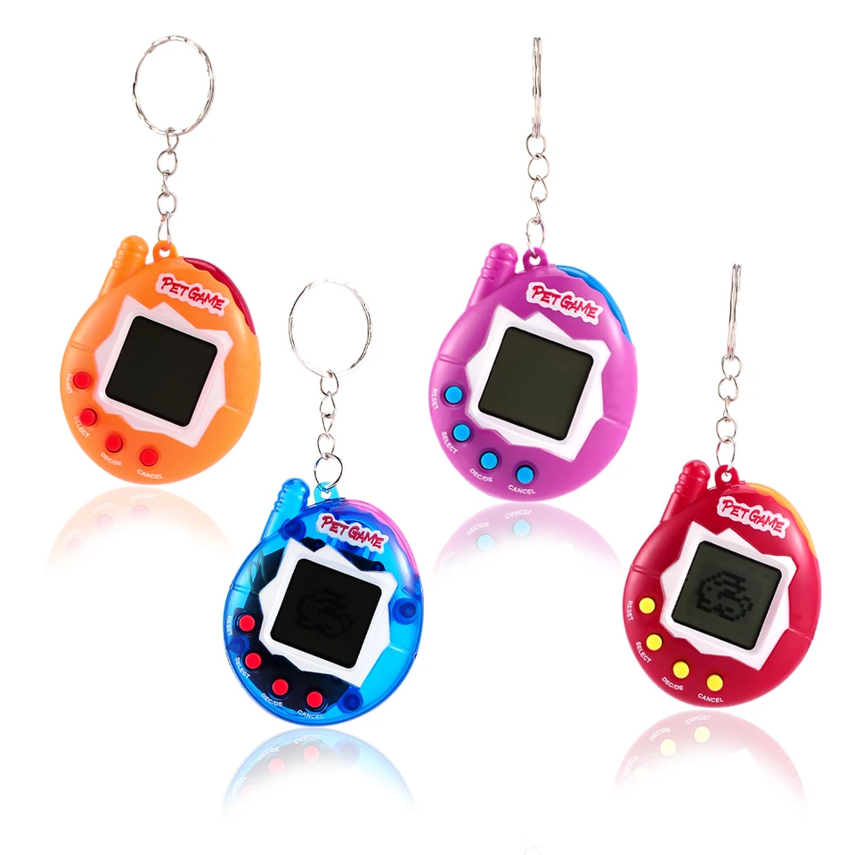 1PC Transparent Electronic Pets Nostalgic 168 Pets In One Virtual