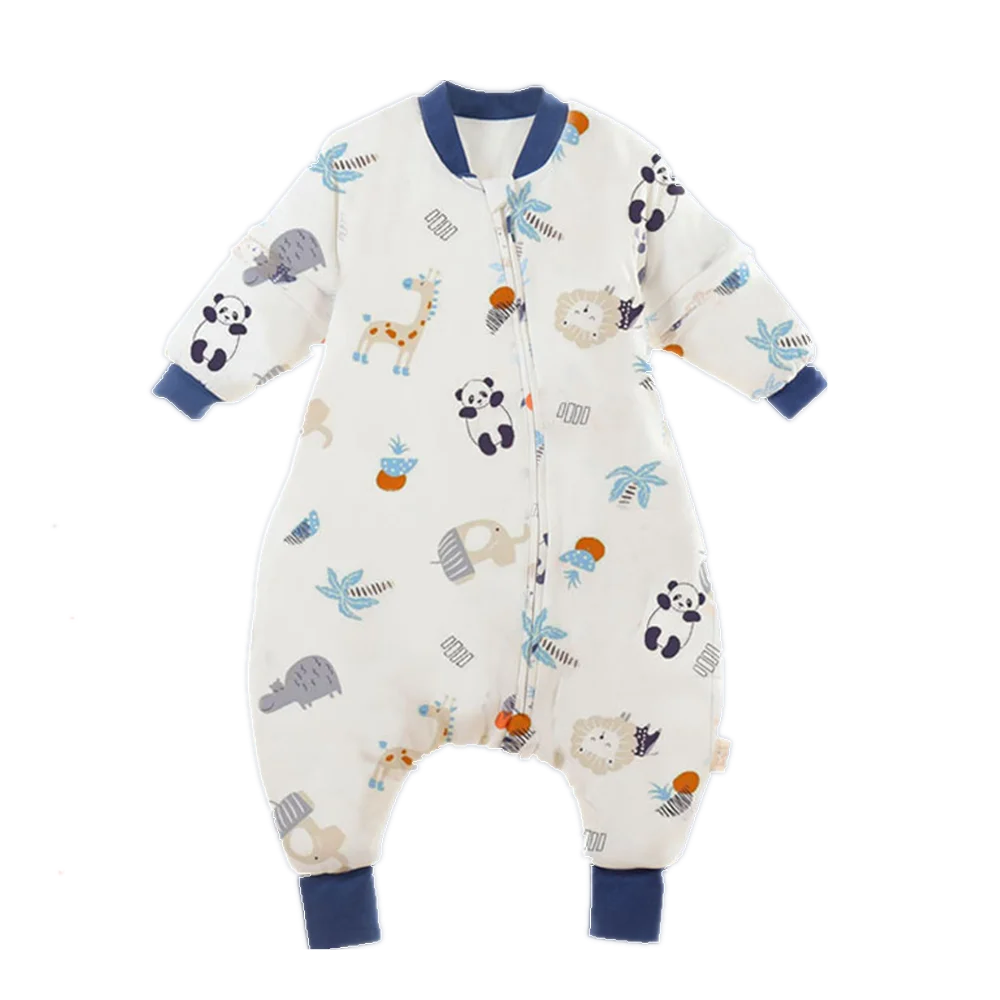 Baby Slaapzak Cartoon Kinderen Pyjama Infantil Spullen Voor Vier Seizoenen Katoenen Peuter Zak Kinderen Nachtkleding Beddengoed Jumpsuit