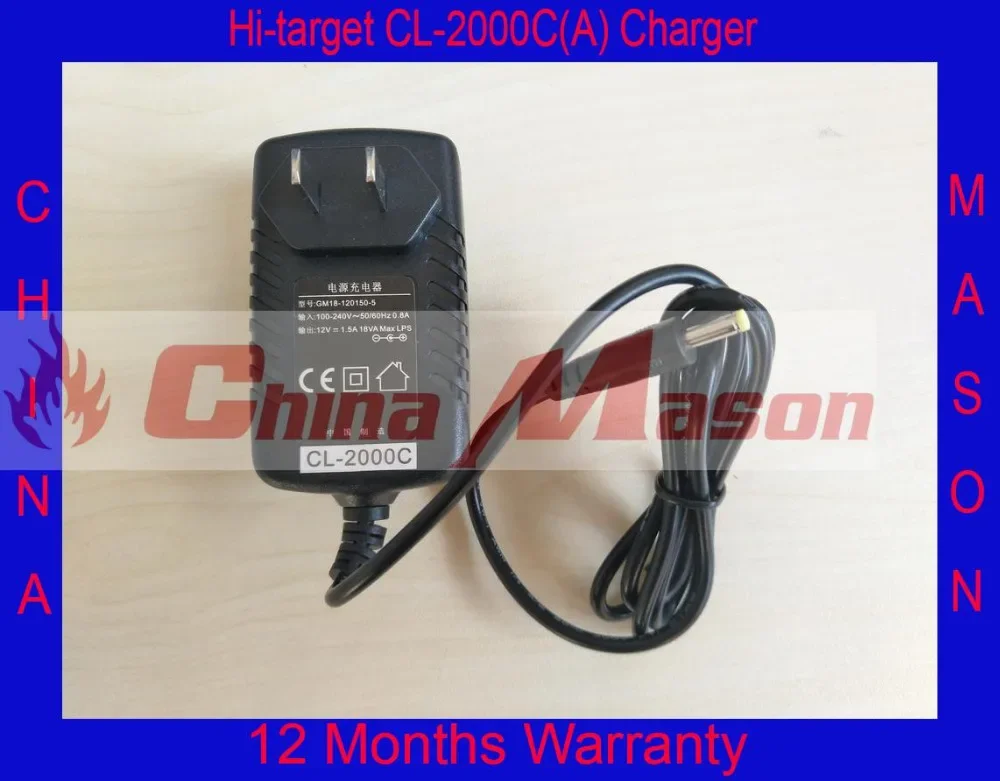 

Hi-target Charger CL-2000C, CL-2000A for Hi-target RTK,GPS, GNSS, IHAND, IHAND18, IHAND28 Controller, QMINI