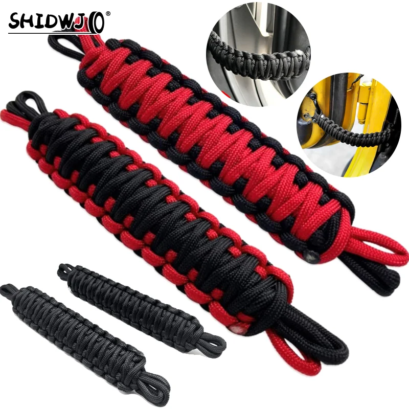 

1 шт., ограничительный ремень двери, ограничительный защитный позиционирующий тканый трос для автомобиля, прочные аксессуары