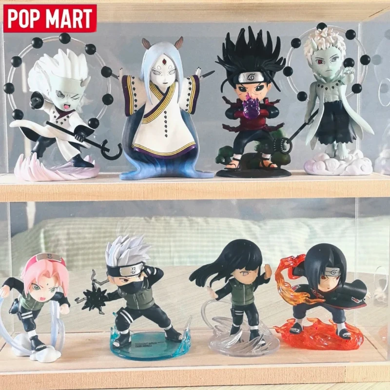 In Stock Original Naruto Sasuke Haruno Sakura Itachi Obito Madara Senju Hashirama Otsutsuki Kaguya Kakashi Figure Anime Model