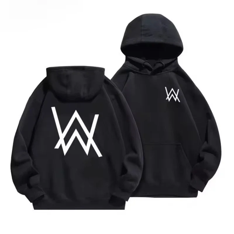 Alan Walker women fashion hoodies print pullover hooded music rapper hip hop joggers singer fleece sweatshirt fans Men tops