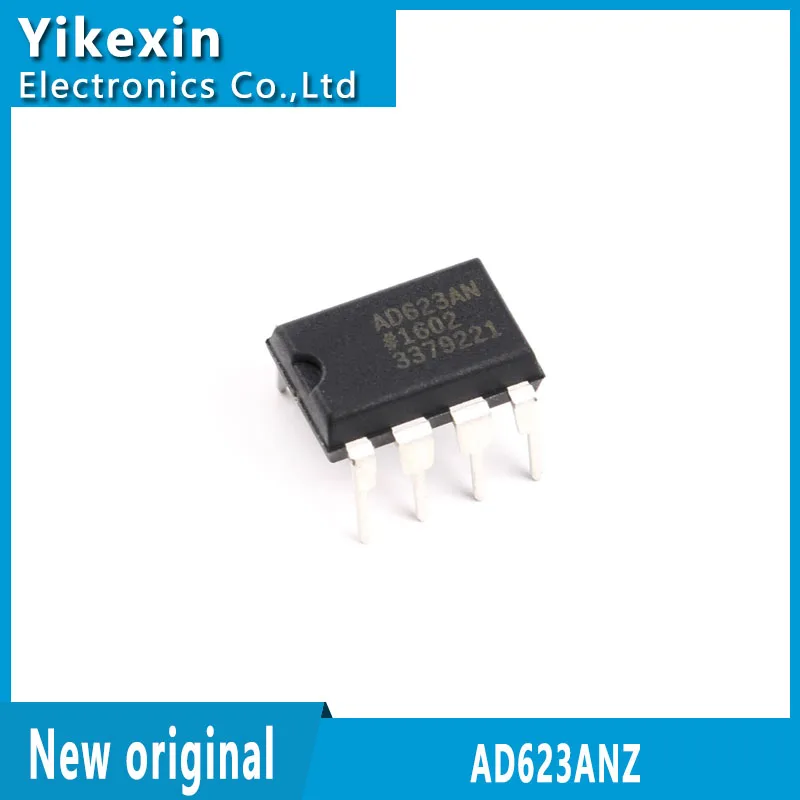 

AD623ANZ DIP-8 new original single-power rail-to-rail low-cost instrumentation amplifier chip