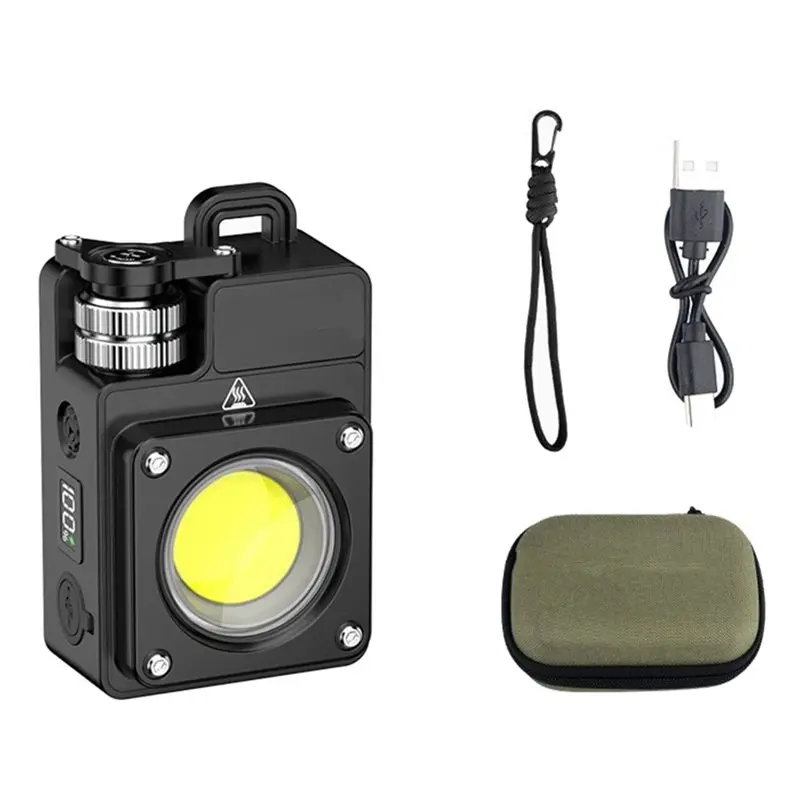 THIVN-Portable Camping Light Adjustable LED Camping Lantern Multifunctional Portable Work Light For Outdoor Power Outages A