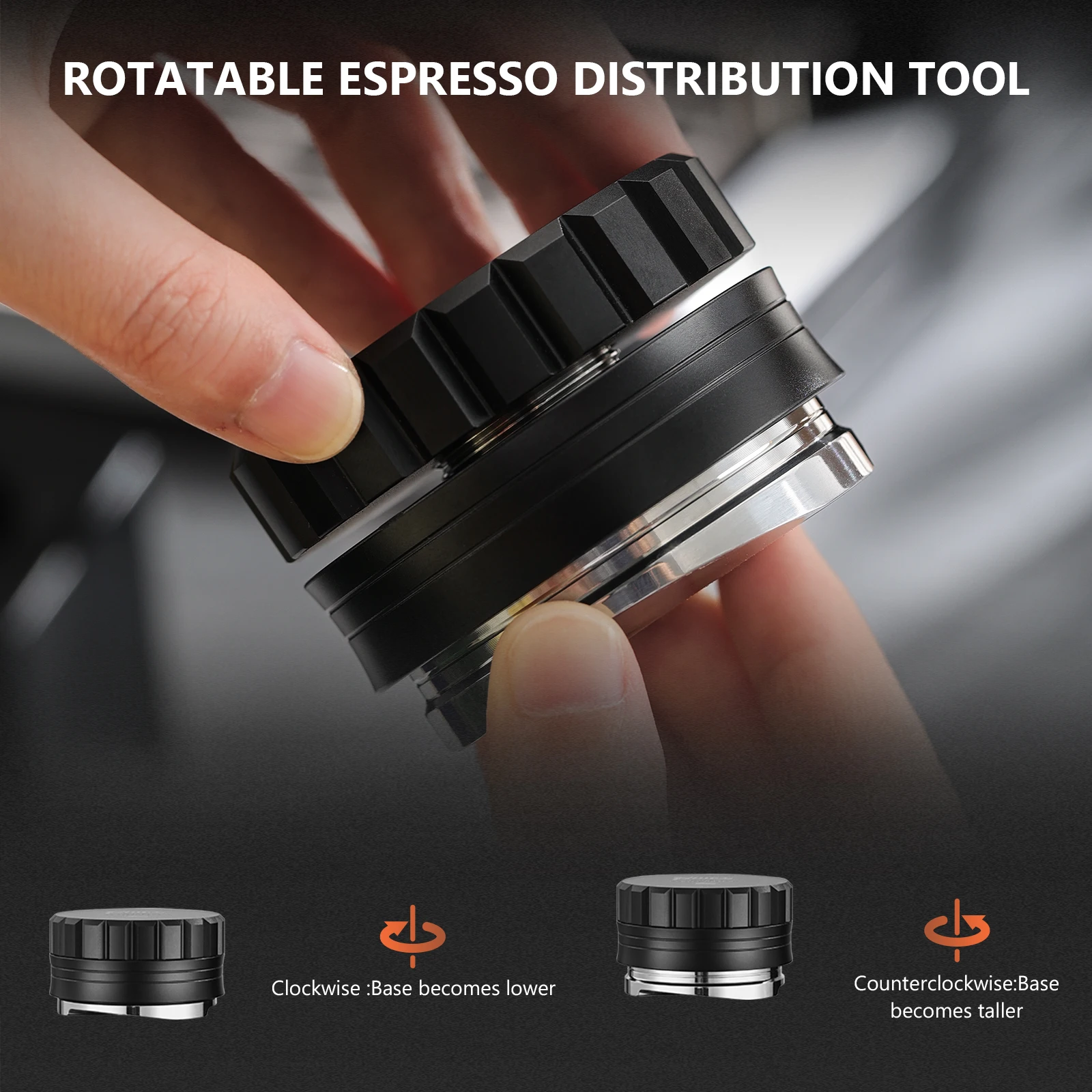 

Bincoo Italian Three Pulp Coffee Powder Set Stainless Steel Coffee Powder Set 51/58mm Suitable