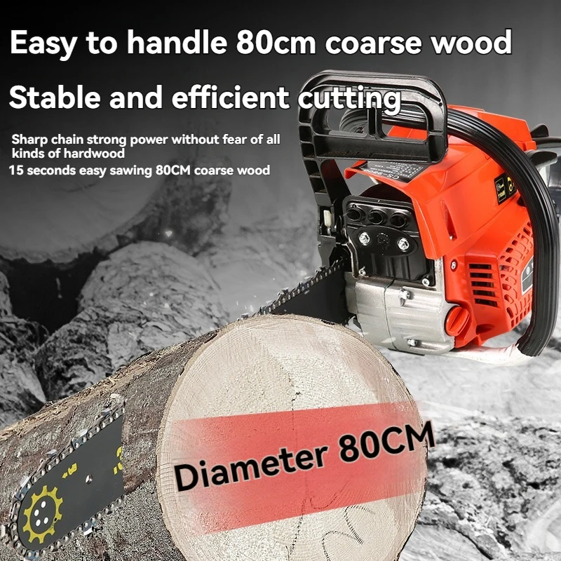 Four Stroke Saw Power Chain Saw Easy To Start Logging Saw Handheld Tree Cutting Machine Household Oil Saw Cutting Tool