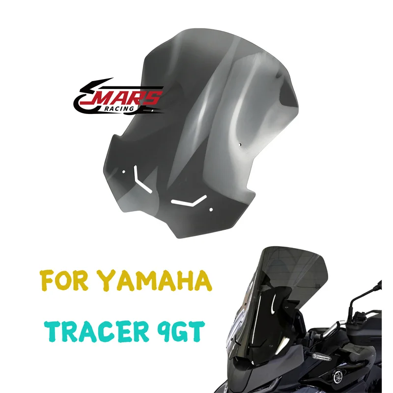 

For YAMAHA TRACER GT9 2025-2026 tracer 9tg MT09 Motorcycle Sport Touring Windshield Windscreen Airflow Wind Deflector Shield
