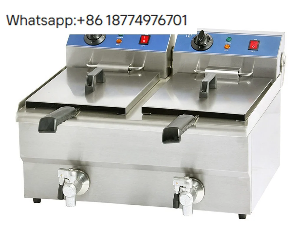 

Commercial Fryer Multifunctional Large Capacity Fried Dough Stick Machine Automatic Constant Temperature Fried Chicken Electric
