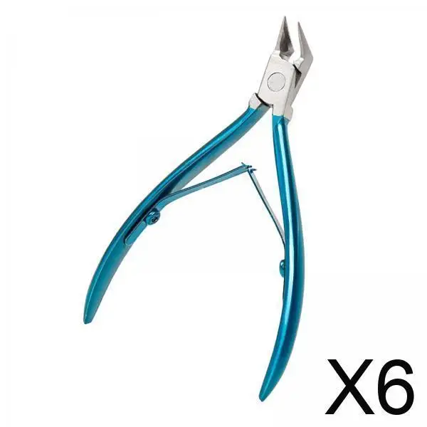 

6x Toenail Clipperss Toenails Cutter Sharp Pointed Tip Rustproof Pedicure Grooming