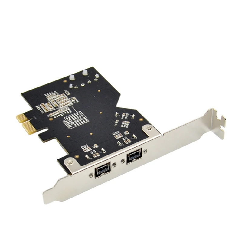 PCI Express 1394B 3 Port Video Capture Expansion Card PCI-E X1 To 1394B Controller XIO2213AZAY Chipset For Firewire 800