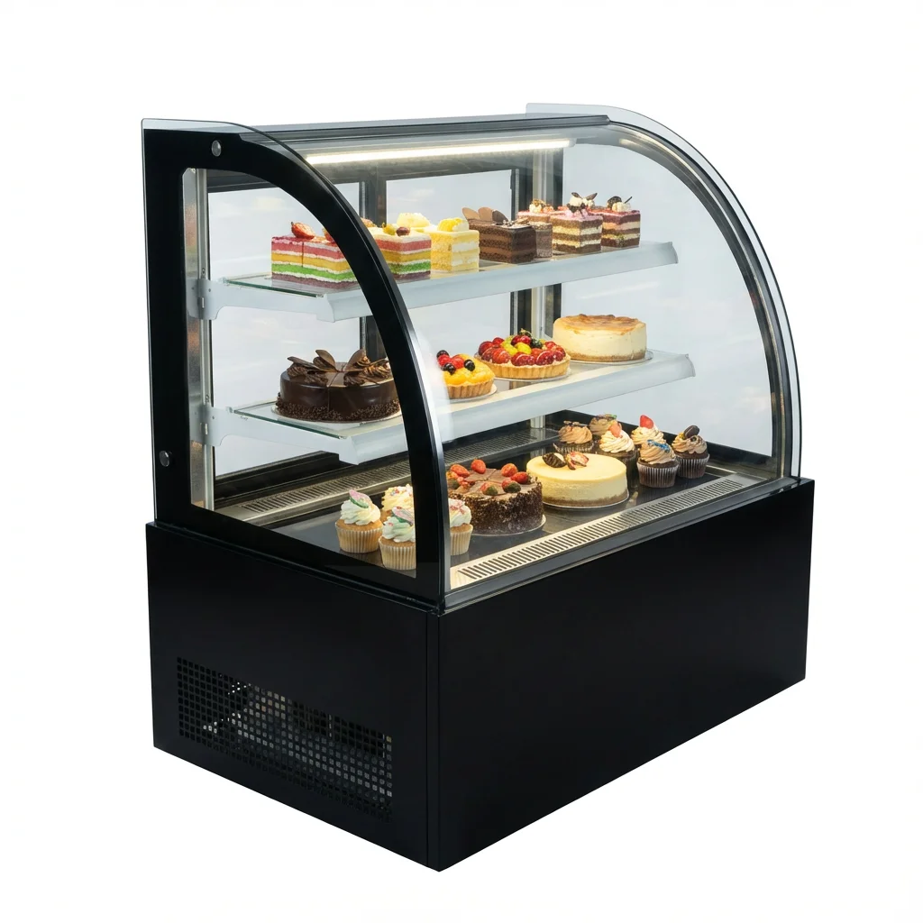 

rd- Commercial Cake showcase Bakery Display Cabinet Upright Bakery Refrigerator Pastry Chiller showcase Cake Display#