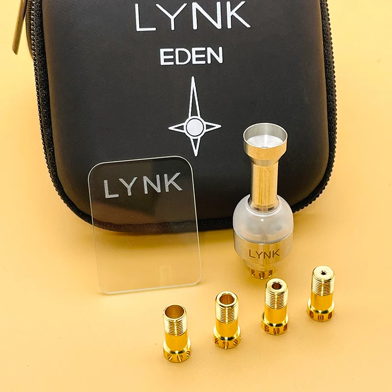 

LYNK Eden Style RBA Bridge for Billet / BB / Boro PRC Tank 316 Stainless Steel, Air Pins 1.0 / 2.0 / 3.0 / 3.5 / 4.0mm