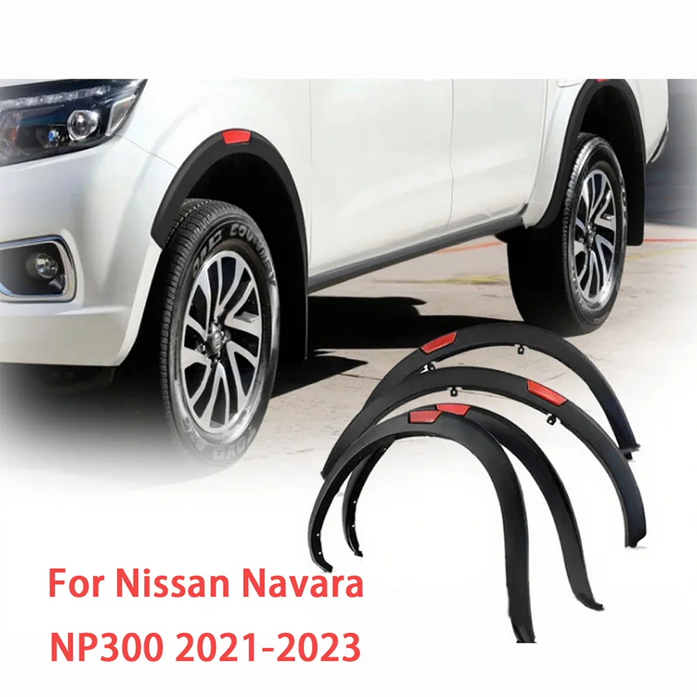 

Fender Flares For Nissan Navara NP300 2016-2023 Bumper Cover Set Heavy Duty Direct Fit Wheel Arch Kit for Pickup Truck Car acce