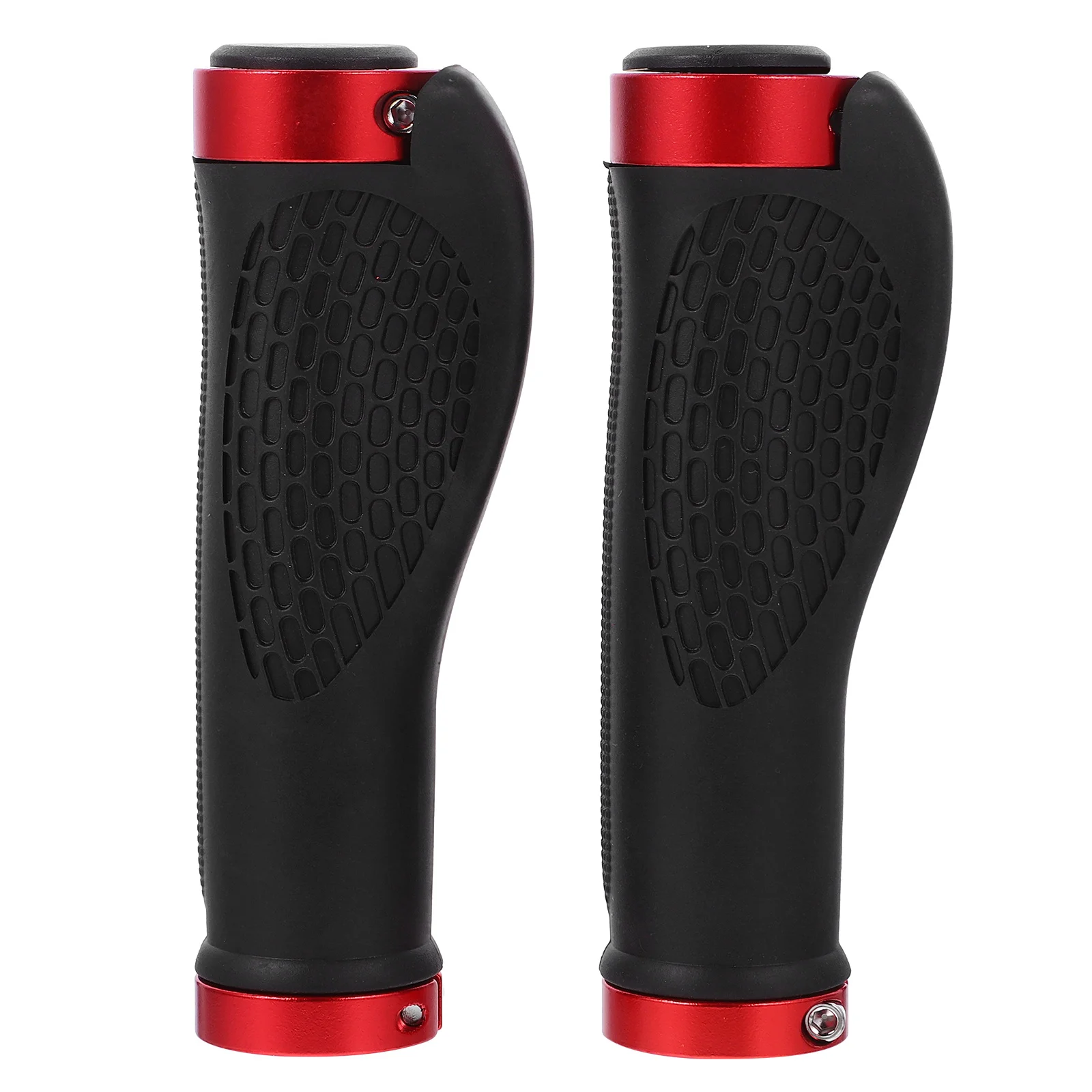 

1Pair Mountain Bike Handlebar Grips Rubber Anti-Slip Shockproof Cycling Handlebar Covers Comfortable Bike Handles Cover Bicycle