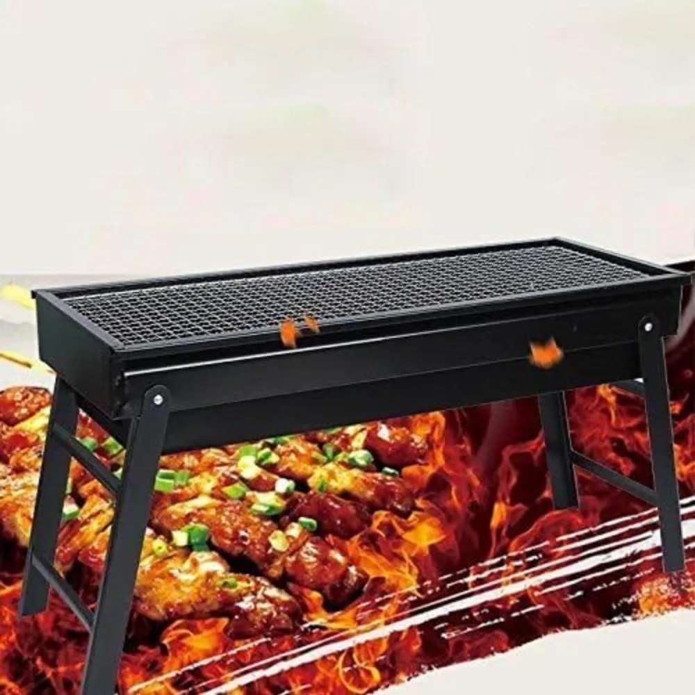 

Barbecue Stove Portable Foldable Outdoor Grill Charcoal BBQ Grill Patio Camping Picnic Burner Portable Household