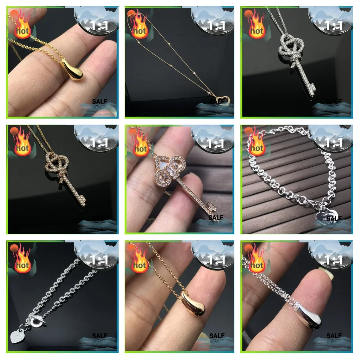 2024 New Spanish Bear Quality Series High-quality Necklace Jewelry Is Suitable for Women To Wear Every Day