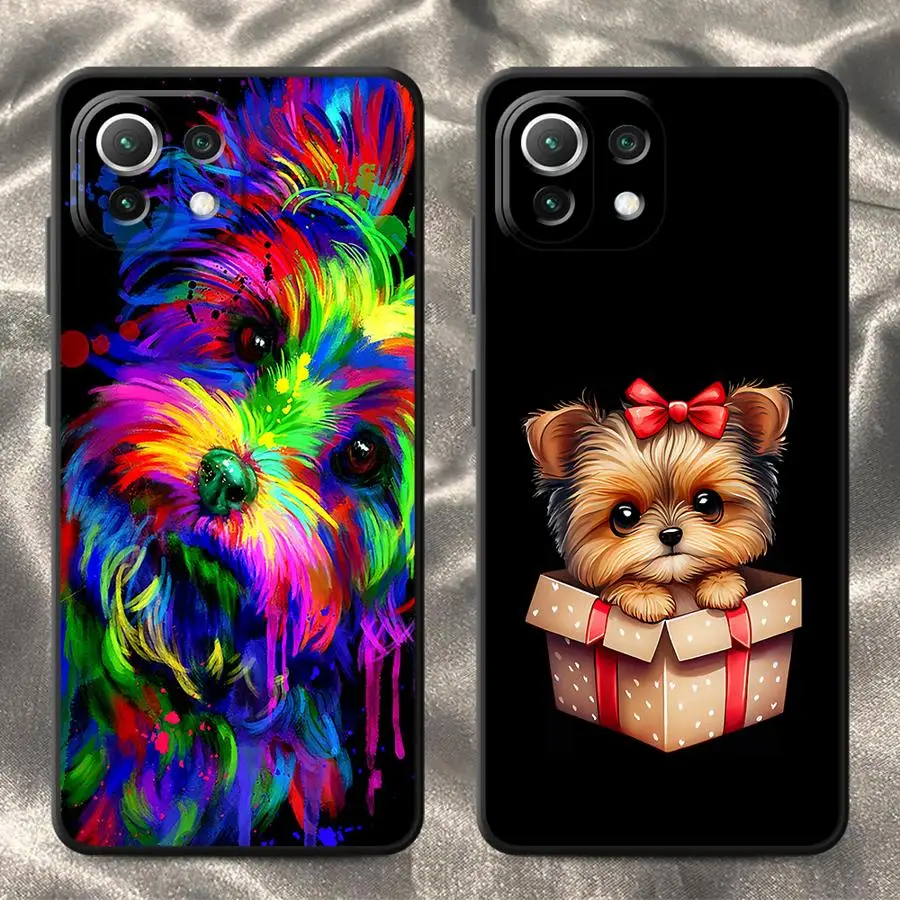 

Soft Funda Back Phone Cover Case for Xiaomi Mi 13 11 12 Lite 10T 11T 12T Pro Yorkshire Terrier