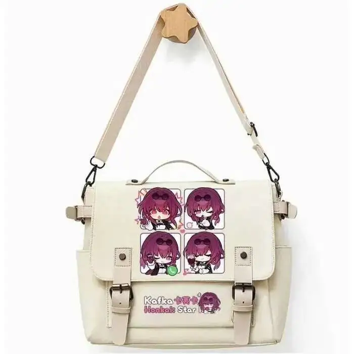 

Honkai: Star Rail Kafka Косплей Повседневная Оксфордская школьная сумка через плечо Студенческий подростковый подарок B327 Аниме