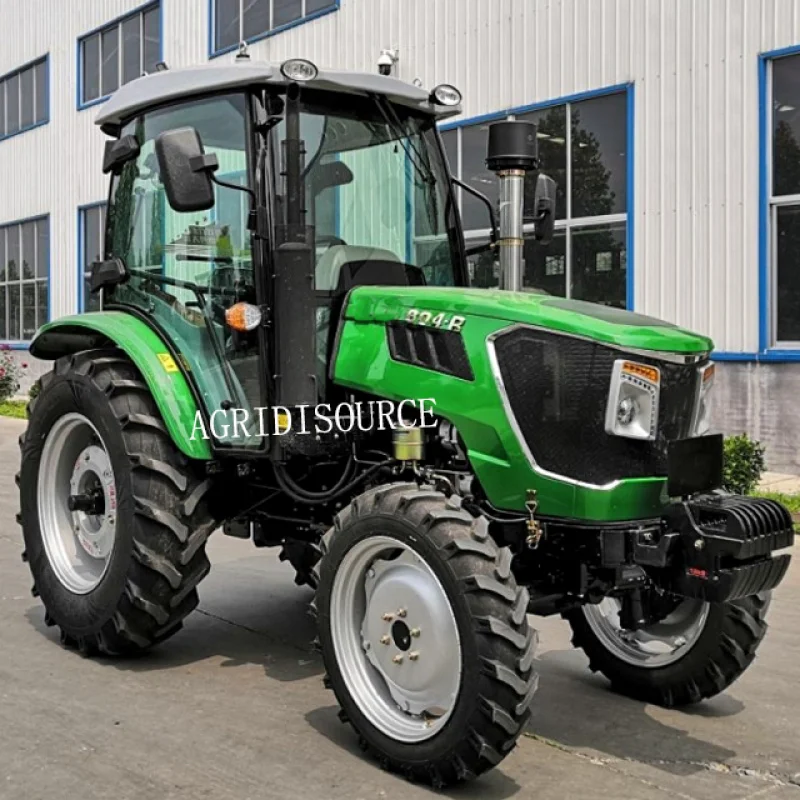 China-Made：4x4 100hp  Cabin tractors for agriculture agricola traktor diyuan tractor