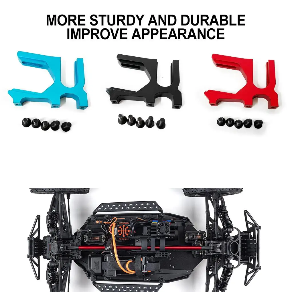 RCGOFOLLOW 1/7 알루미늄 합금 조정 가능한 모터 마운트, RC 업그레이드 부품, ARRMA 6S RC 자동차 부품, RC 자동차 액세서리