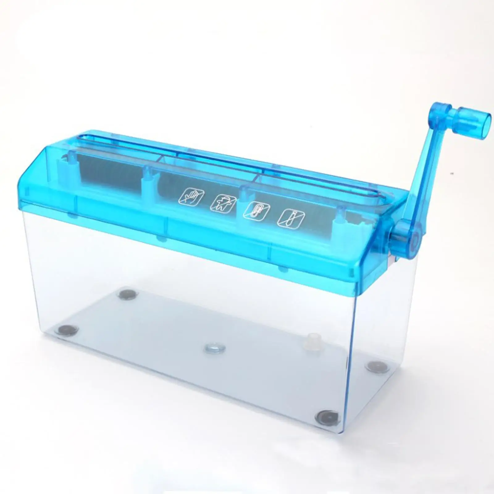 Mini Hand Crank Shredder Home Office Small Straight Cut Practical Paper Shredder for Receipts Photos Portrait Paper Bills Mini Hand Crank Shredder Home Office Small Straight Cut Practical Paper Shredder for Receipts Photos Portrait Paper Bills