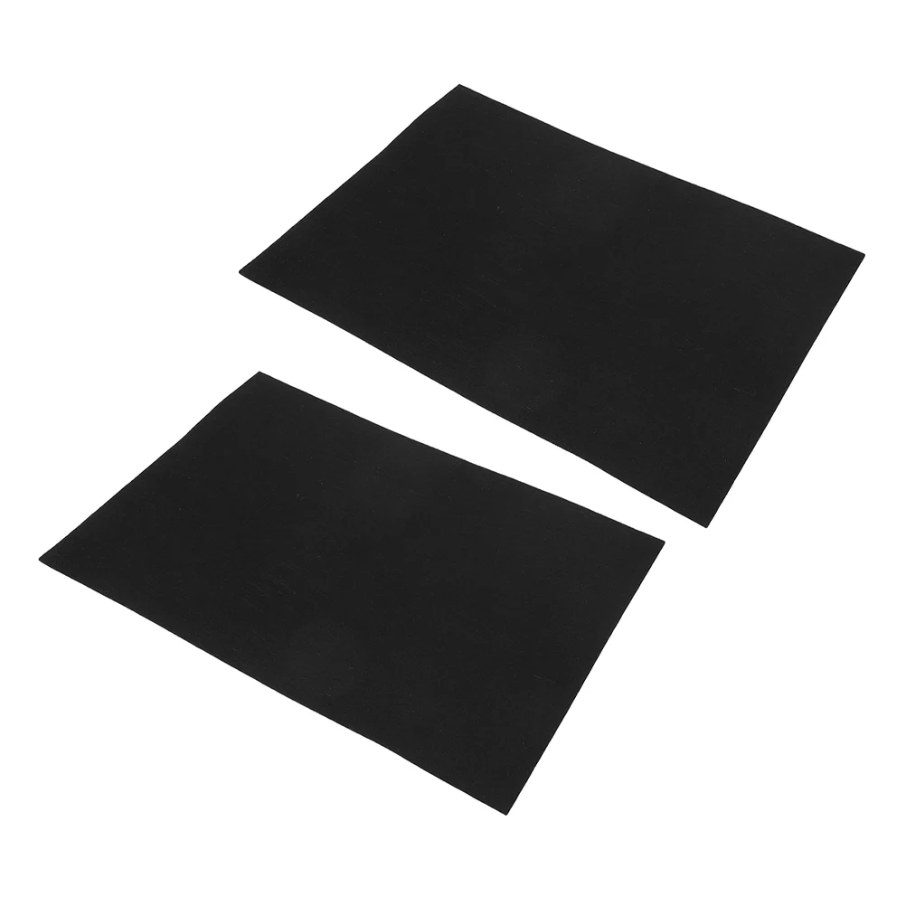 

2Pcs Calligraphy Desk Pad Extra Thick Felt for Preventing Ink Seepage Traditional Art Practice Mat for Painting Writing Projects