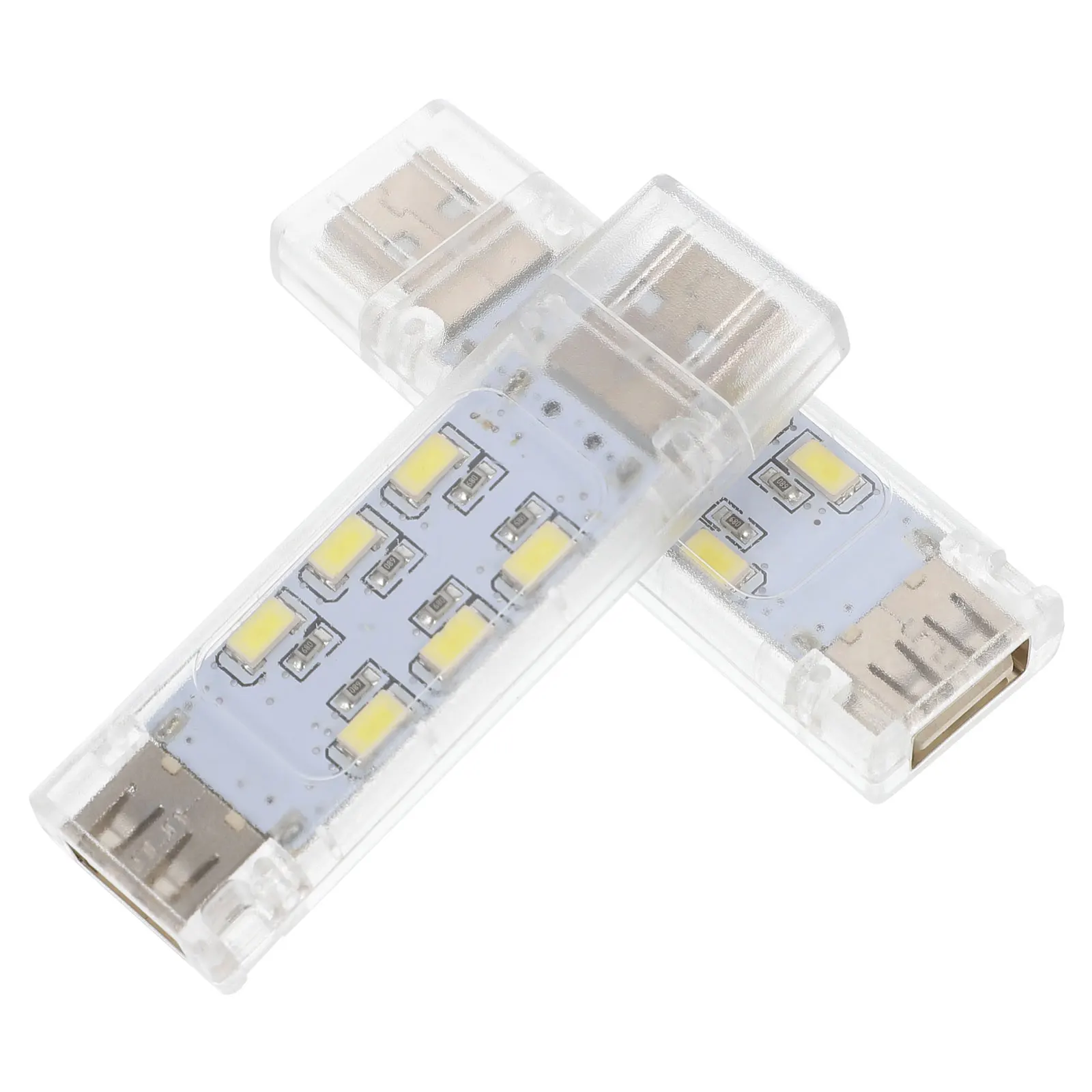 

2 Pcs USB Night Light Lamp Computer Laptop LED Keyboard Reading Luminous Student