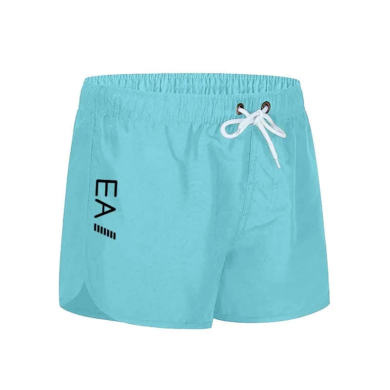 2024 Summer New Men\'s Beach Shorts Swimming Trunks Sexy Man Running Surf Board sports Beach Shorts Male Short Pants