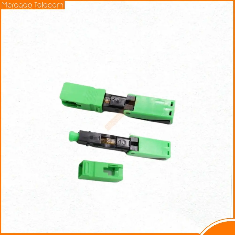 

100pcs,200pcs FTTH SC APC Optical Fiber Cable Quick Connector Fast Cold Connection for CATV Network Free Shipping