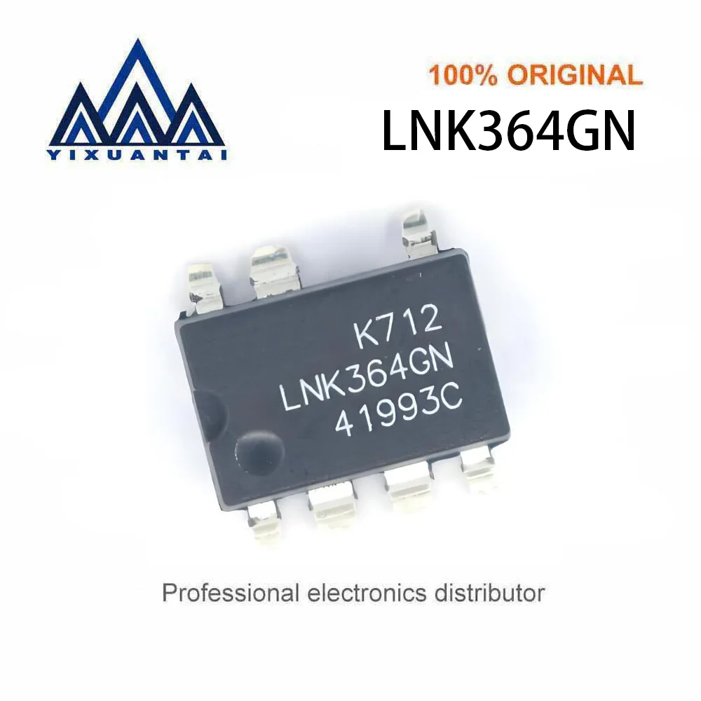 

5pcs/Lot LNK364GN LNK364GN-TL LNK364G LNK364 SOP7 【 IC OFFLINE SWITCH FLYBACK 8-SMD】 New