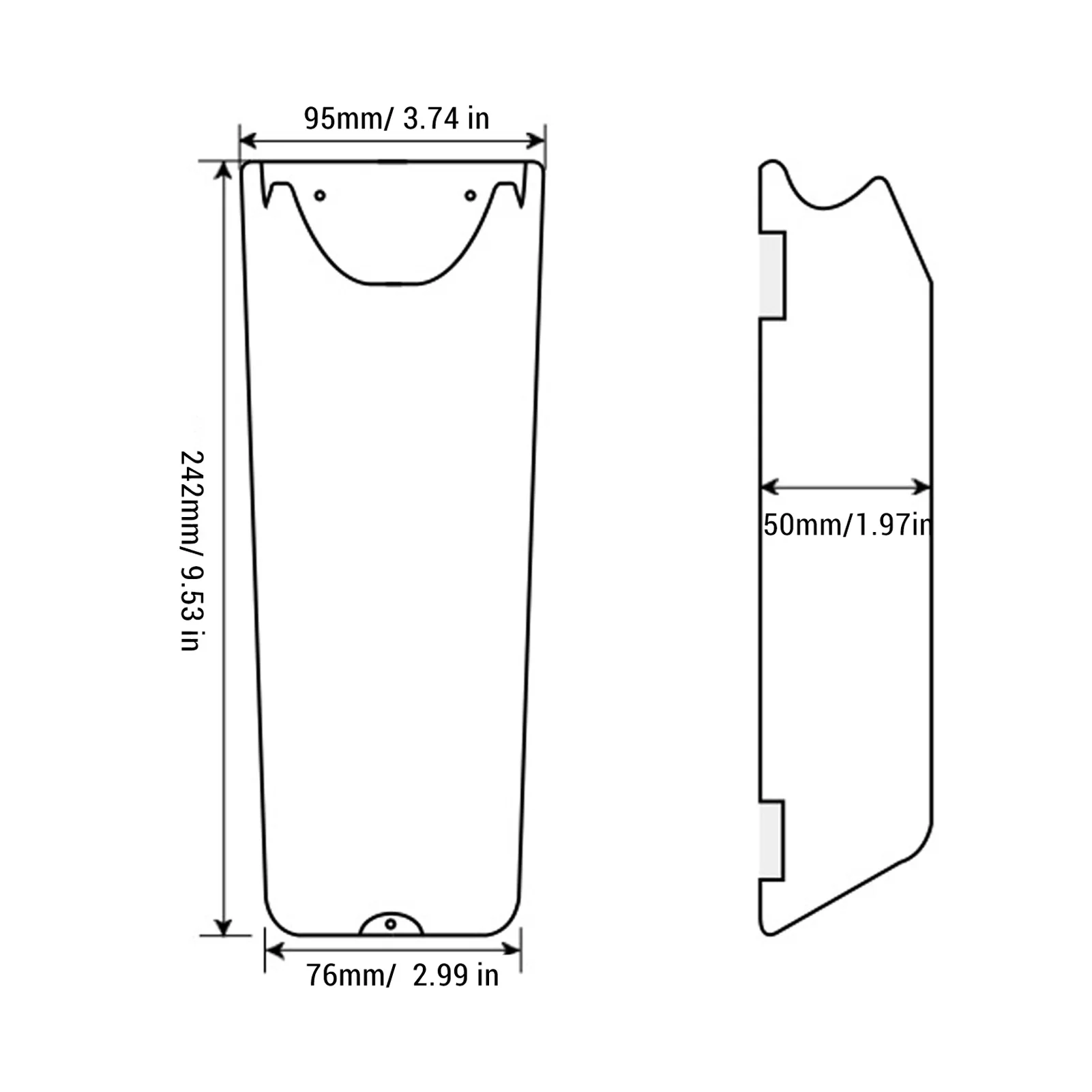 Maniglia per verricello Supporto per maniglia per verricello in PVC per barca a vela marina Impermeabilizzazione Maniglia per verricello per barca Supporto flessibile per riporre