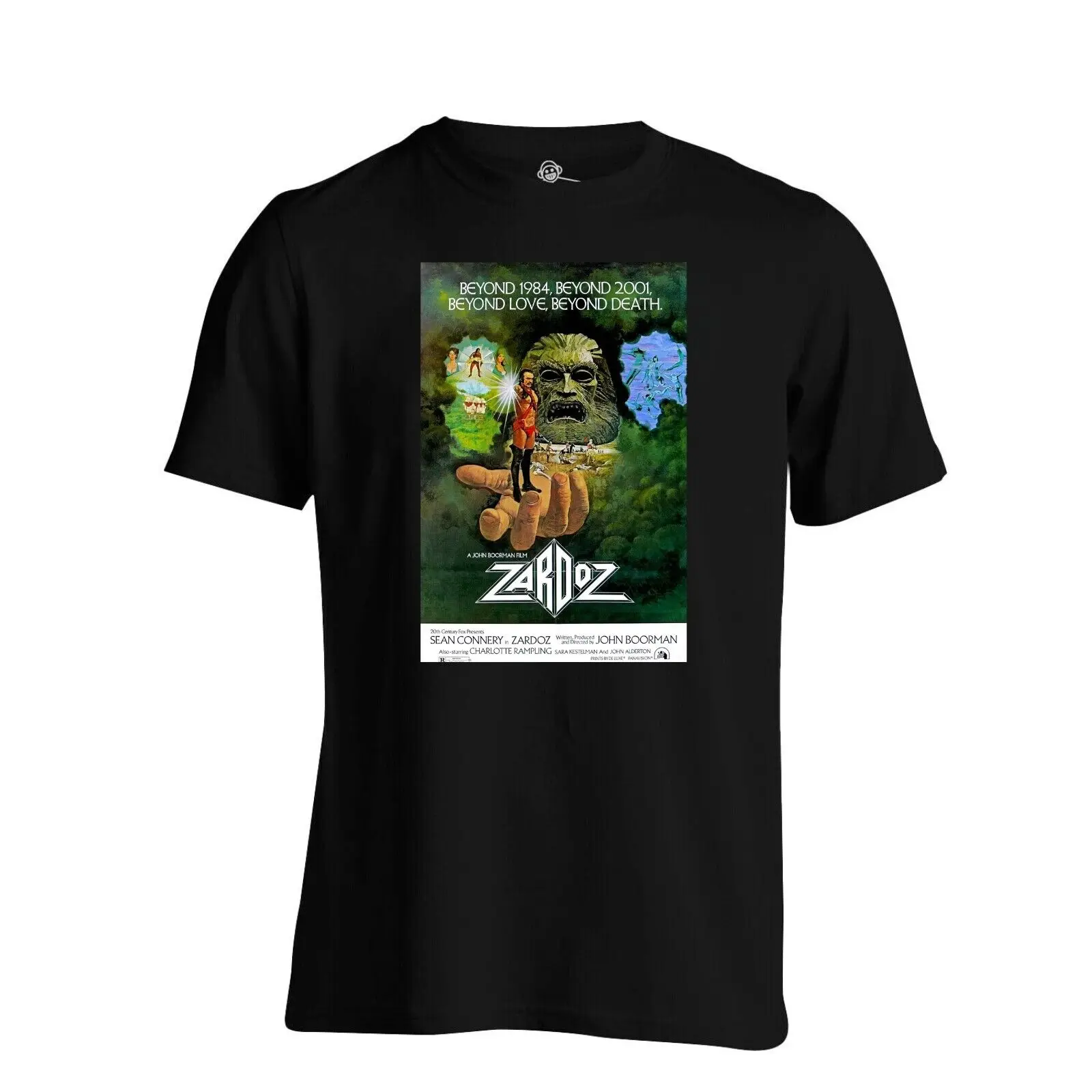 Zardoz 1974 T Shirt Classic Movie Film Poster Print