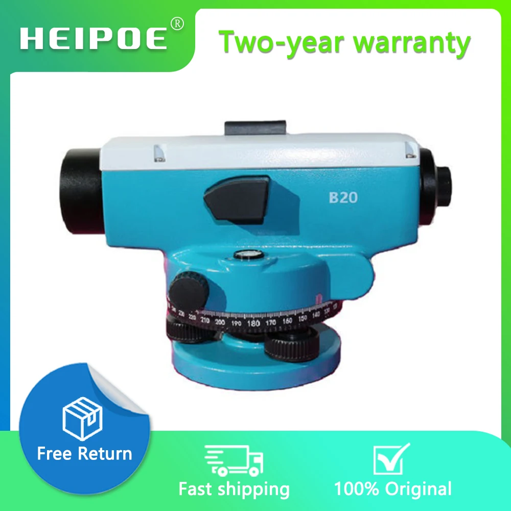 Heipoe high-precision  B20 32X Automatic Anping Auto level engineering survey with V wire-hung & magnetic-damping