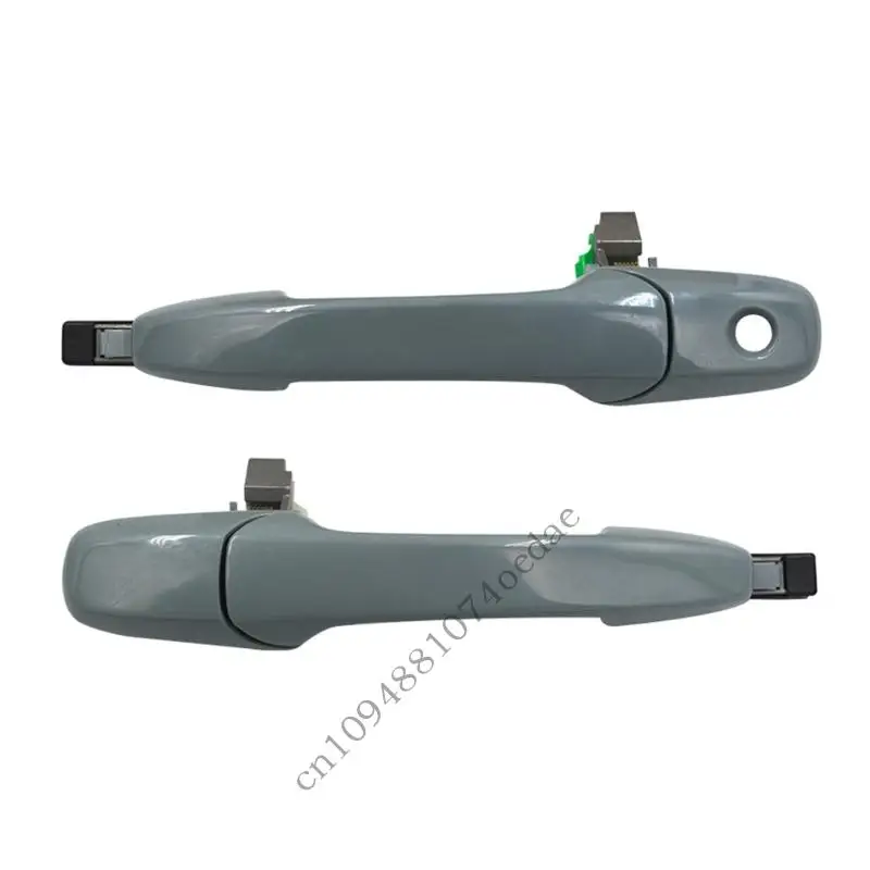 Paintable Exterior Door Handle Replacement GJ6A73410, ABS Housing, Single Handle Assembly for Exterior Repair Use
