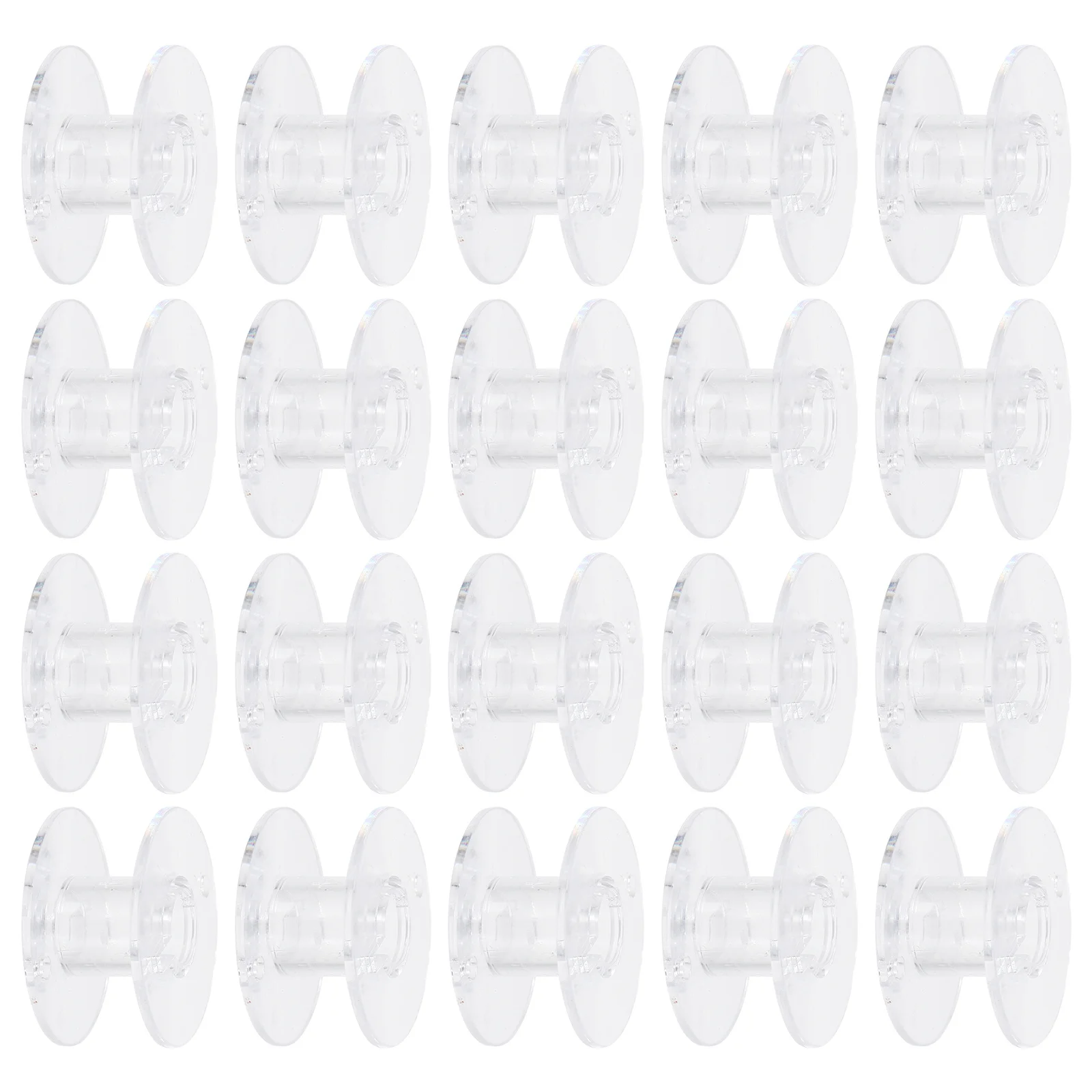 50 قطعة بكرات الخياطة عالية الجودة المحمولة الشرطي المزالج عملية سلسة ماكينة خياطة استبدال أجزاء الإمدادات