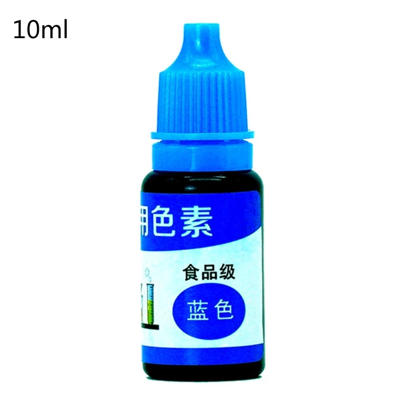 8 Colors 10ml Liquid Epoxy Resin Pigment DIY Handmade Coloring Colorants Jelly Dye Jewelry Making