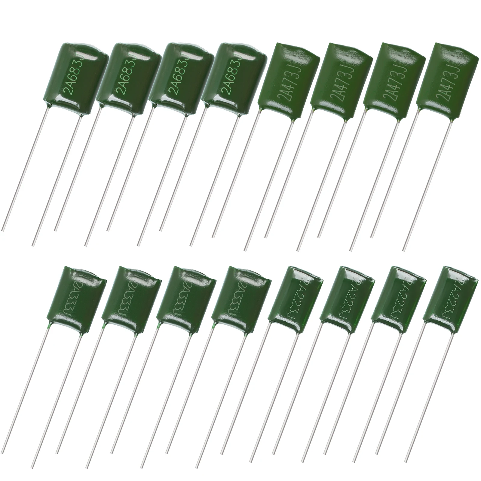 

16pcs Electric Guitar Capacitors 0.047 0.022 0.033 0.068 Tone for Bass Guitar Parts Accessories Replacement