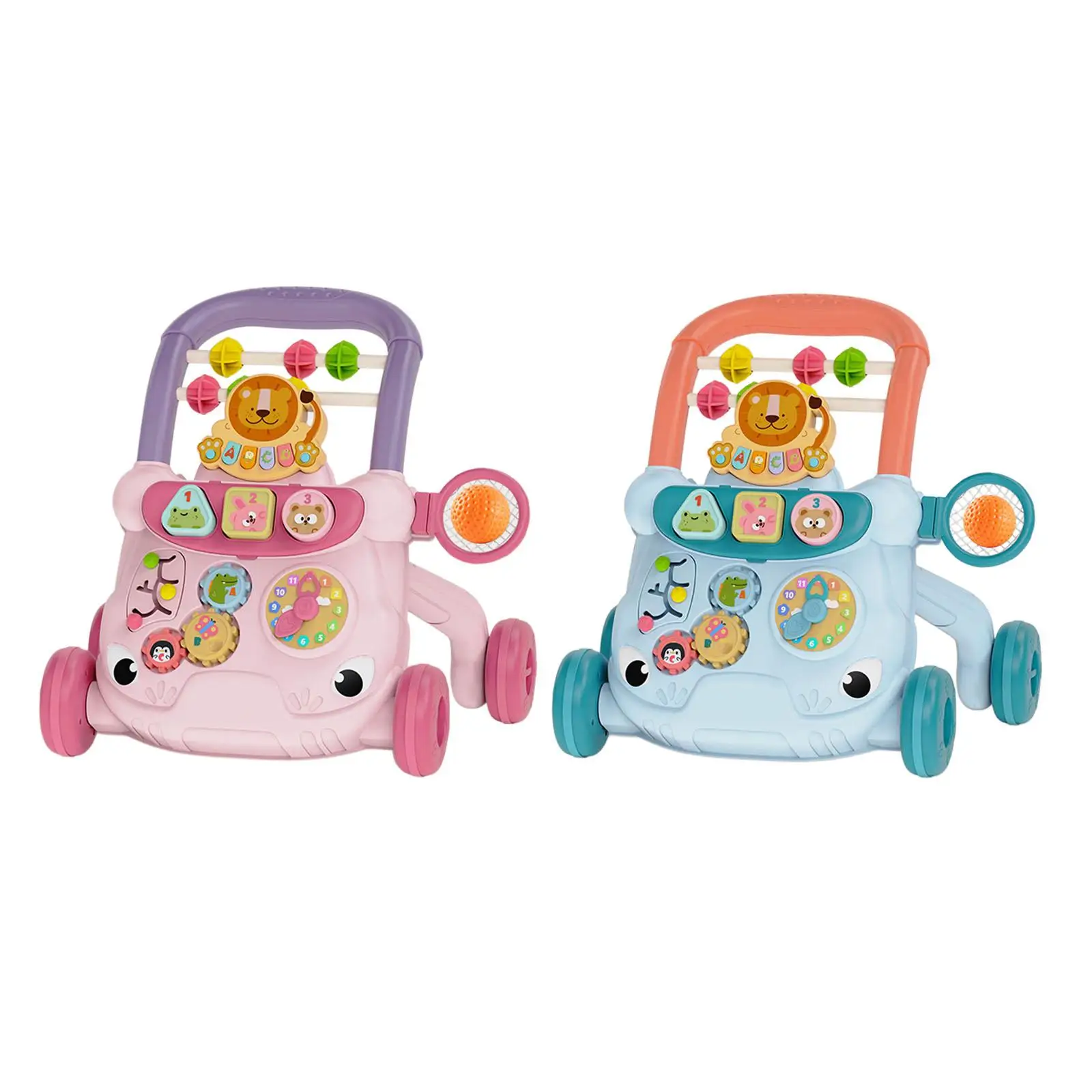 Baby Activity Walker Multifunctional Removable Play Panel Walking Toys for Boys and Girls Infants 6-12 Months Birthday Gifts