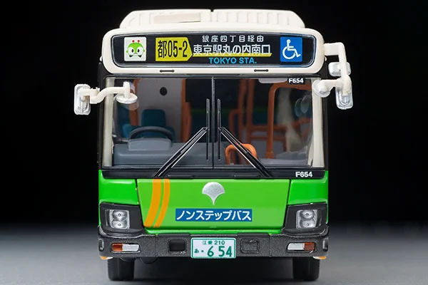 23.3 Tomytec Tomica TLV N245D Isuzu Erga Bus Limited Edition Simulation Alloy Static Car Model Toy Gift