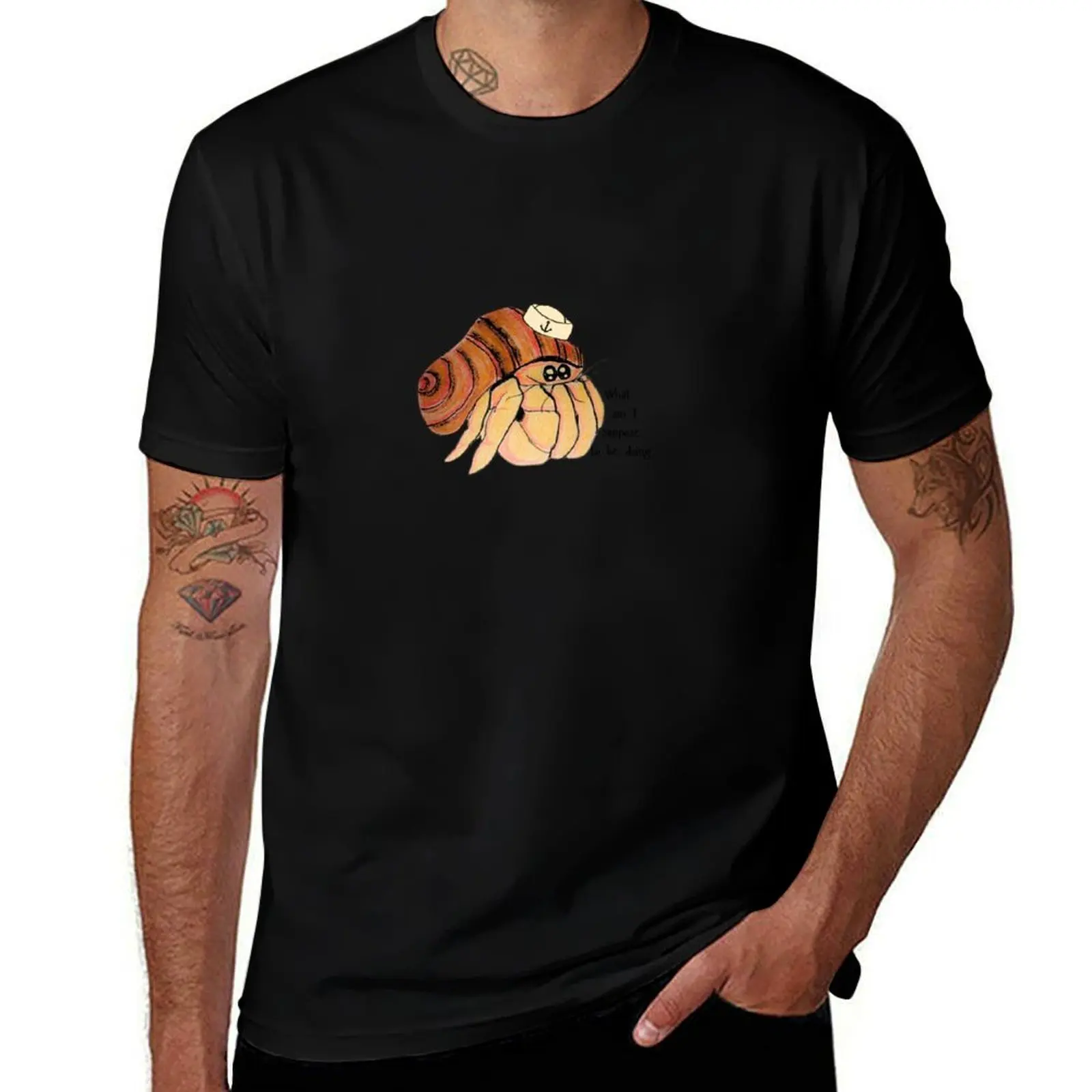 What am I supposed to be doing? T-Shirt Breathable Sportswear for Men T-Shirt