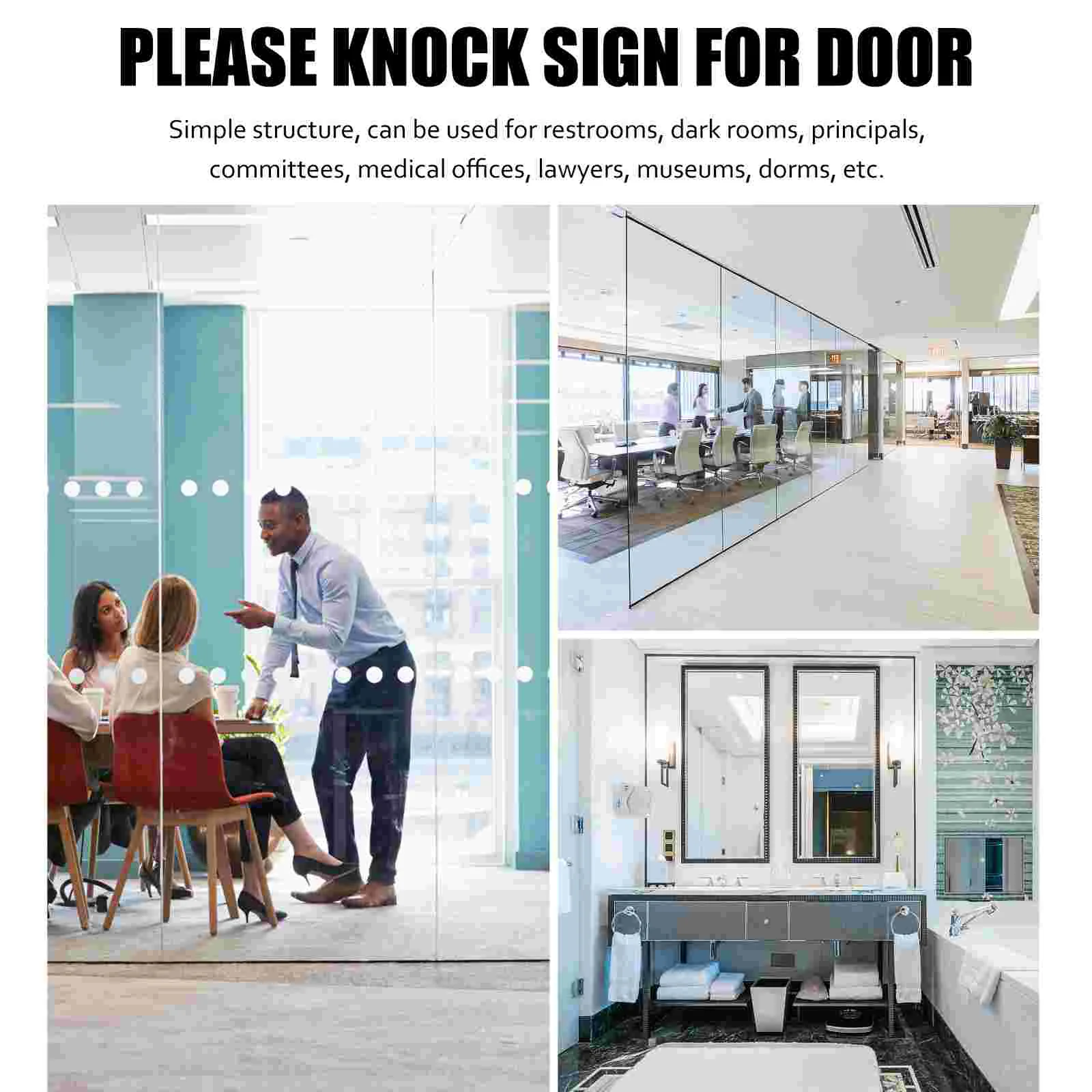 Sign Door Privacy Office Disturb Do Not Signs Bathroom Knock Please Room Occupied Conference Slide Entering Before Bedroom