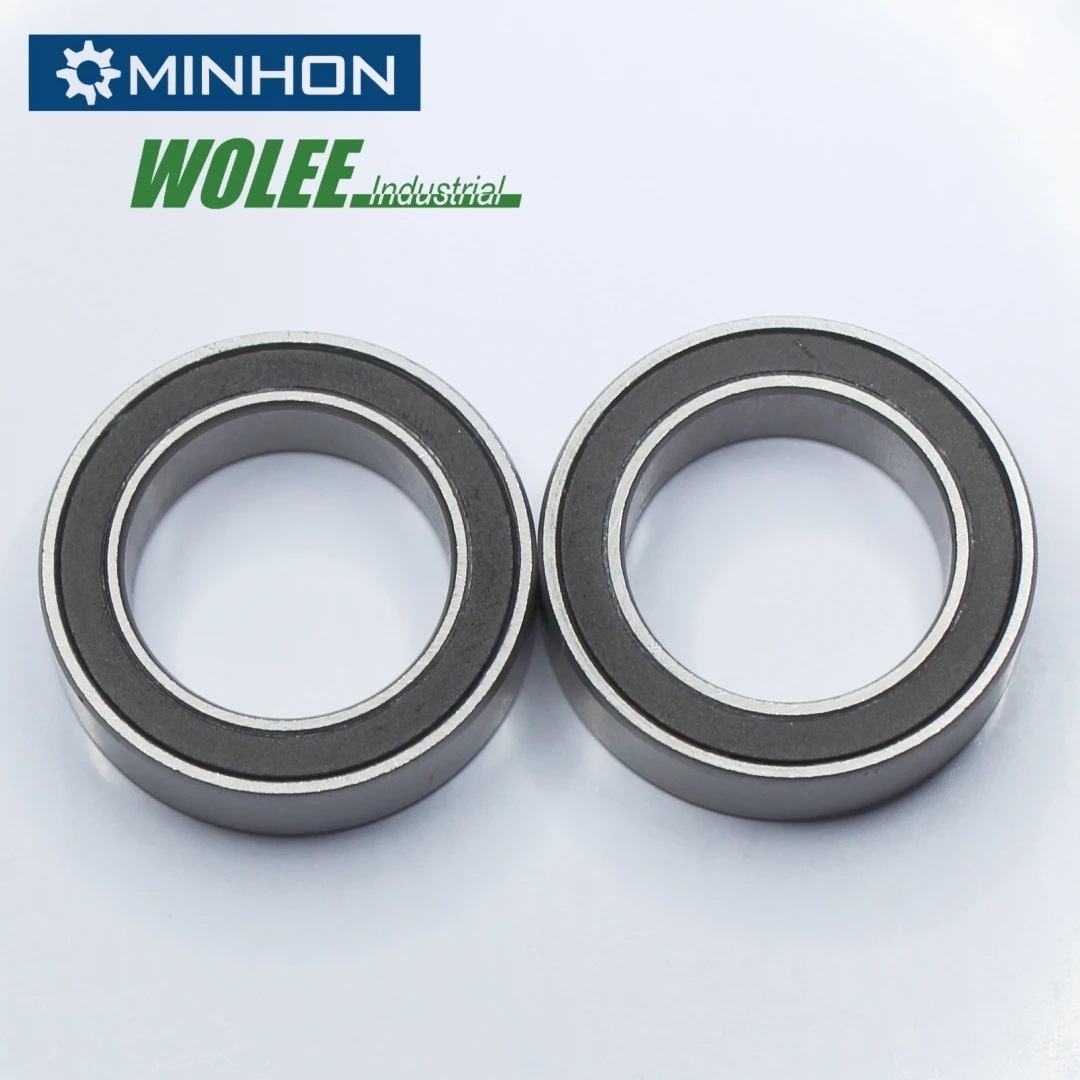 3802-2RS Fiets Dubbele Rij Hoekige Contact Max Complement Kogellager 15X24X7 Mm