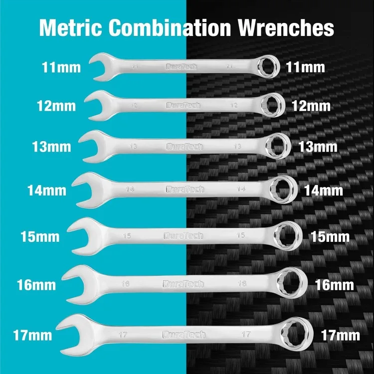 497-Piece Mechanics Tool Set, Include SAE/Metric Sockets, 90-Tooth Ratchet and Wrench Set in 3 Drawer Tool Box